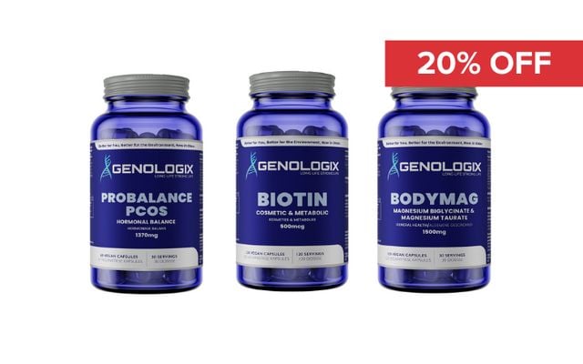 20% Off Select Genologix Supplements Cover Image
